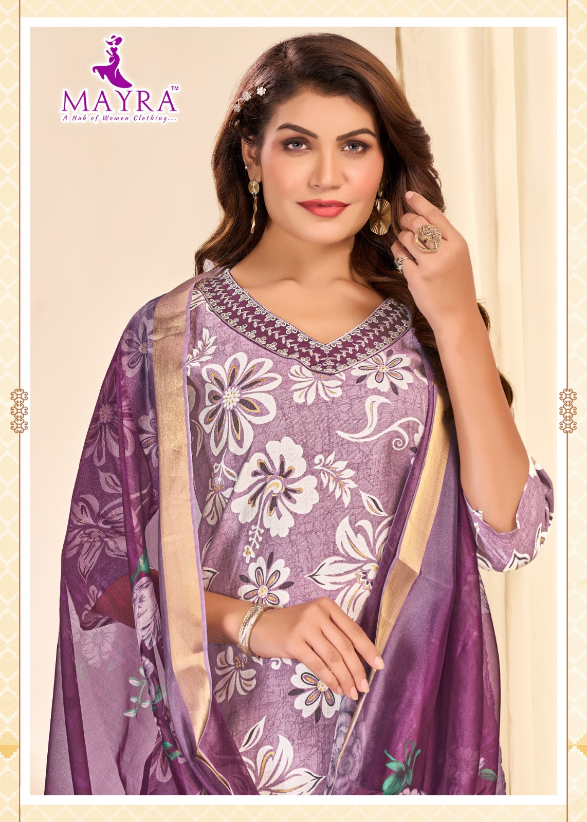 Pushpa Vol 5 Mayra Vertican Readymade Pant Style Suits Manufacturer Gujarat