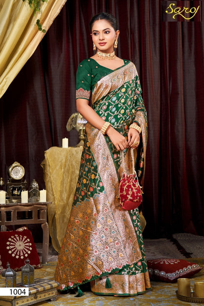 Pushpam Silk Vol 2 Saroj Sarees Manufacturer Ahmedabad