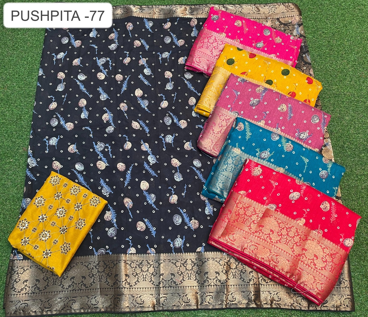 Pushpita 77 Kalpveli Silk Sarees Manufacturer India