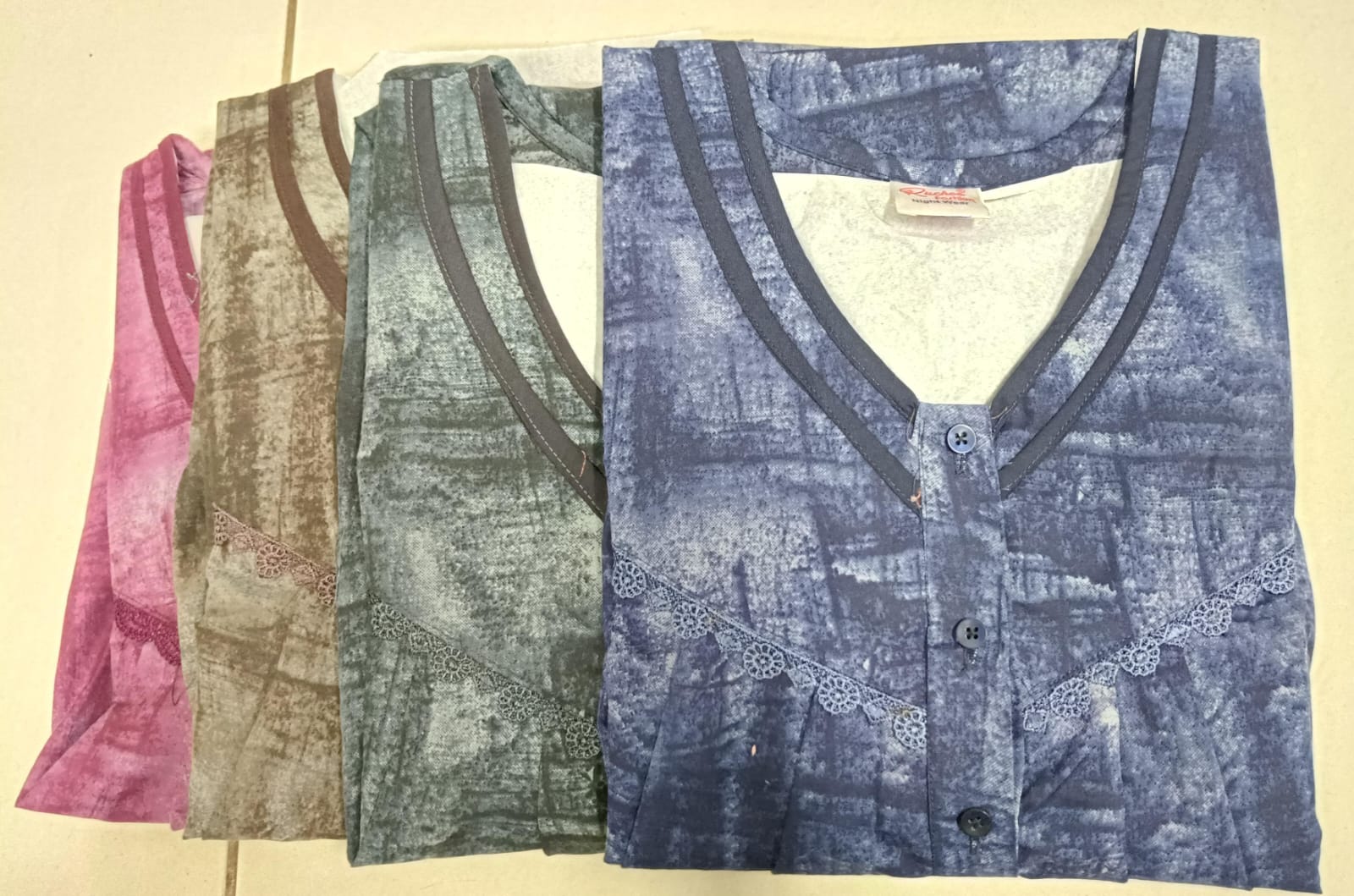 Pv Gpo Ruchee Fashion Night Gowns Wholesale Rate