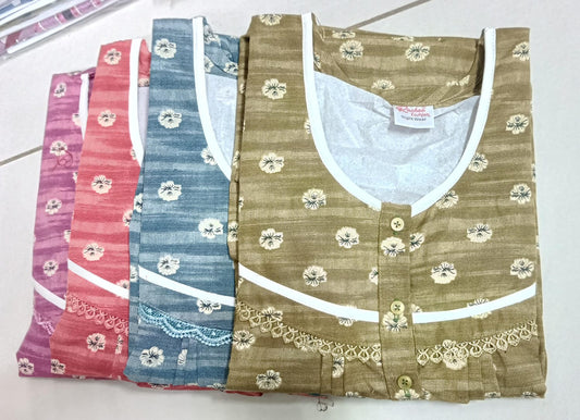 Pv Gpo Ruchee Fashion Night Gowns Wholesale Rate