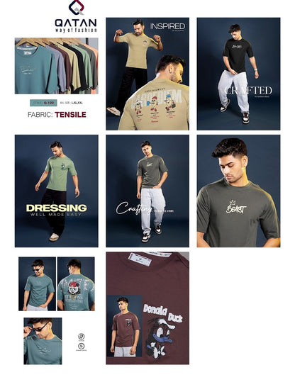 Q 122 Qatan Tencil Mens Tshirts Manufacturer Ahmedabad