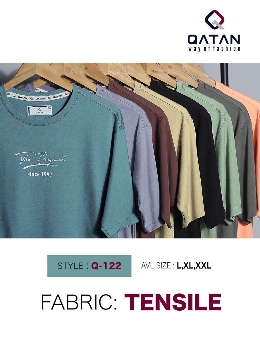 Q 122 Qatan Tencil Mens Tshirts Manufacturer Ahmedabad