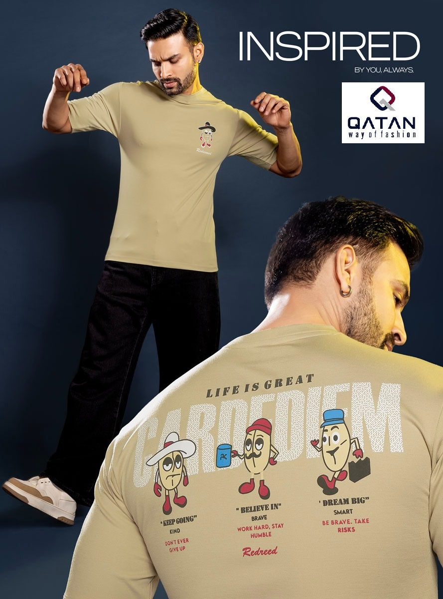 Q 122 Qatan Tencil Mens Tshirts Manufacturer Ahmedabad