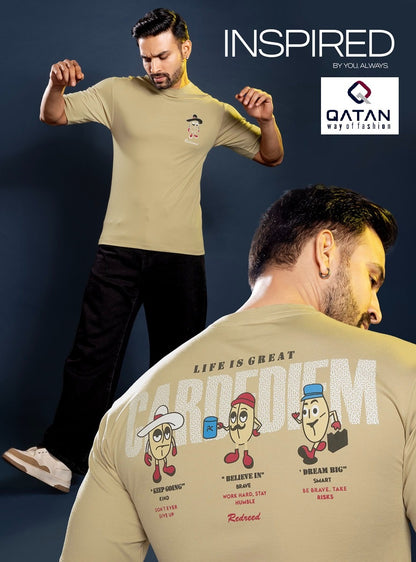 Q 122 Qatan Tencil Mens Tshirts Manufacturer Ahmedabad