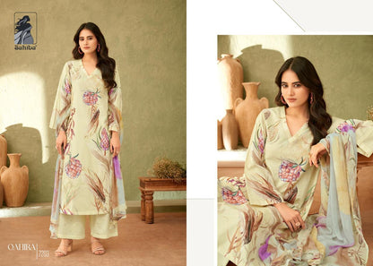 Qahira Sahiba Cotton Lawn Pant Style Suits Wholesale Price