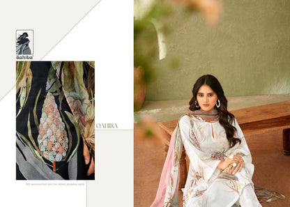 Qahira Sahiba Cotton Lawn Pant Style Suits Wholesale Price