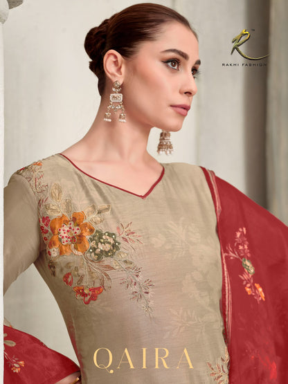 Qaira 55681 Rakhi Fashion Viscose Modal Pant Style Suits Supplier Gujarat