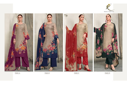 Qaira 55681 Rakhi Fashion Viscose Modal Pant Style Suits Supplier Gujarat
