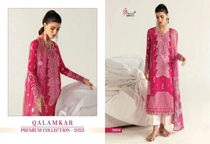 Qalamkar Premium Collection 2025 Shree Fabs Cotton Pakistani Patch Work Suits Exporter India