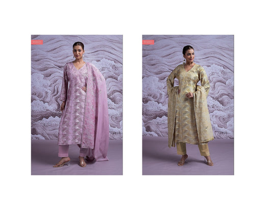 Qazra Naariti Muslin Pant Style Suits Manufacturer