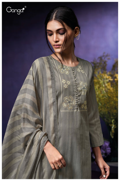 Qiara 3951 Ganga Premium Plazzo Style Suits Manufacturer Gujarat