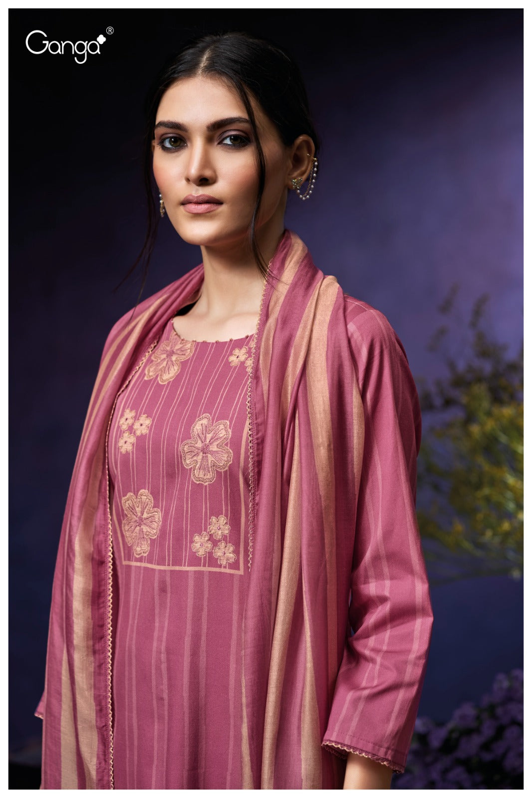 Qiara 3951 Ganga Premium Plazzo Style Suits Manufacturer Gujarat