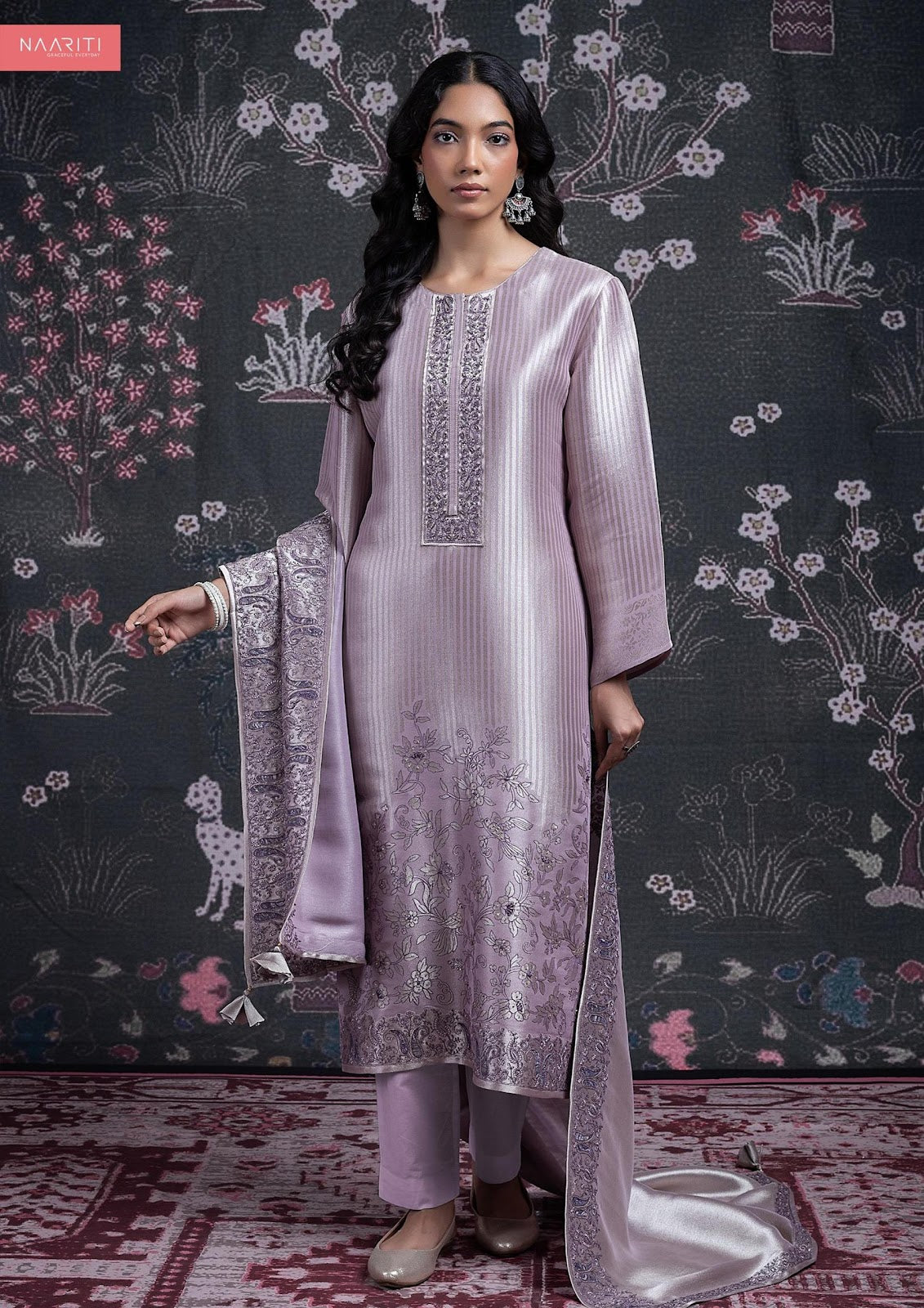 Qifat Naariti Silk Pant Style Suits Wholesale Price