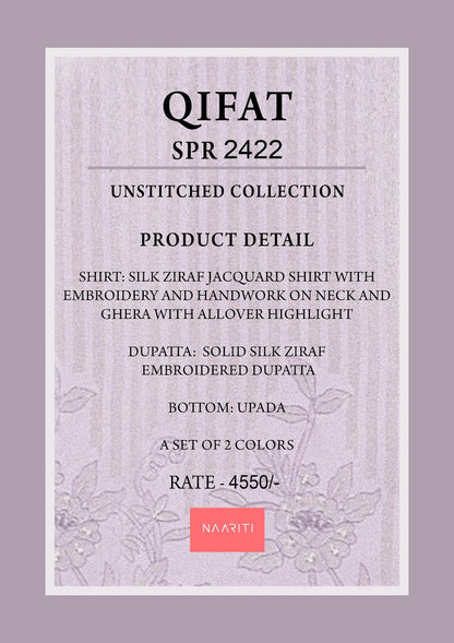 Qifat Naariti Silk Pant Style Suits Wholesale Price