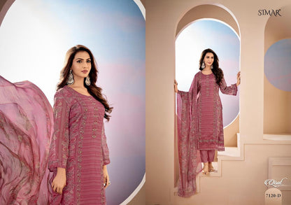 Qirat Simar Lawn Cotton Pakistani Salwar Suits Wholesaler Gujarat
