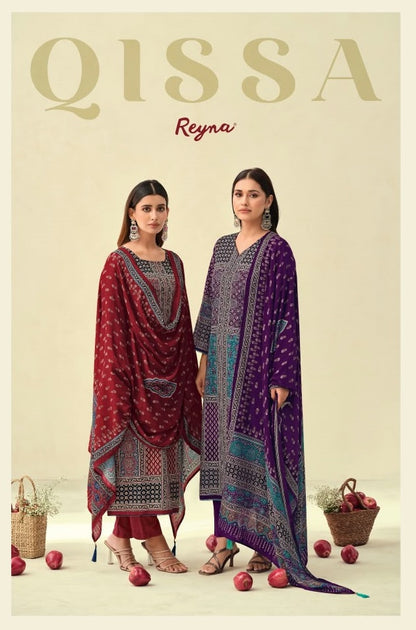 Qissa Reyna Corduroy Pant Style Suits Wholesale Price