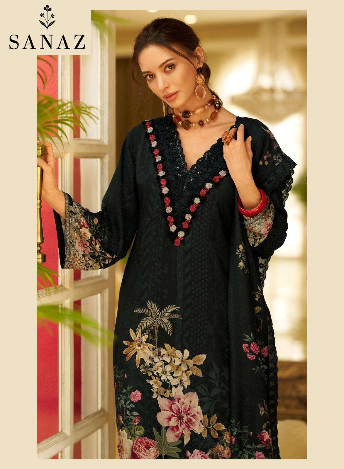 Qissa Sanaz Viscose Muslin Pakistani Salwar Suits Wholesaler Ahmedabad