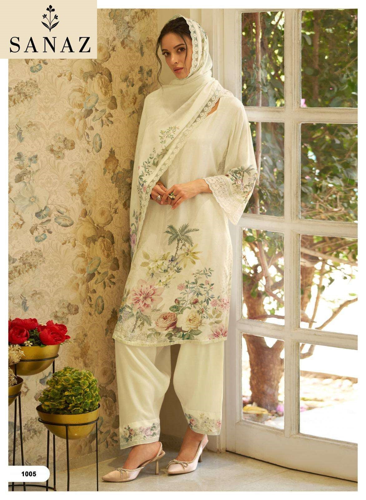 Qissa Sanaz Viscose Muslin Pakistani Salwar Suits Wholesaler Ahmedabad