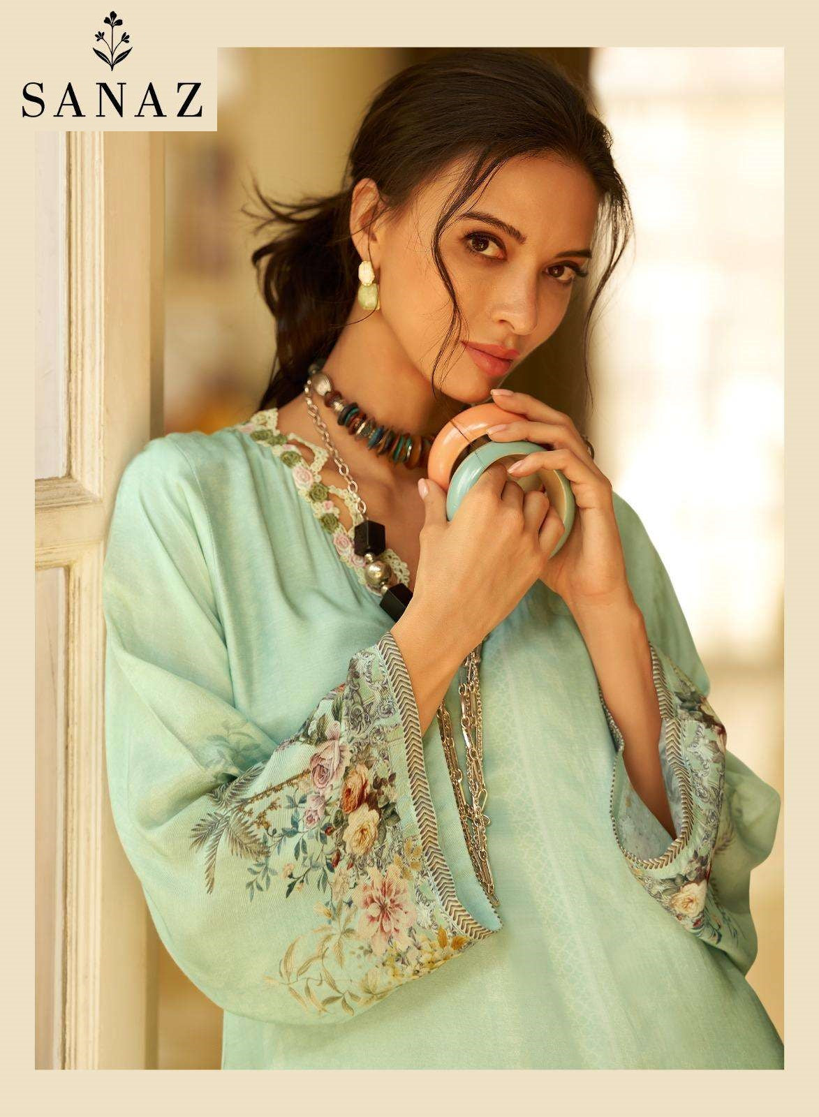 Qissa Sanaz Viscose Muslin Pakistani Salwar Suits Wholesaler Ahmedabad