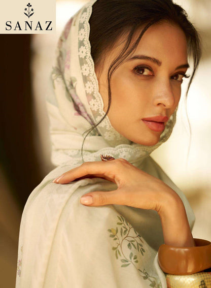 Qissa Sanaz Viscose Muslin Pakistani Salwar Suits Wholesaler Ahmedabad