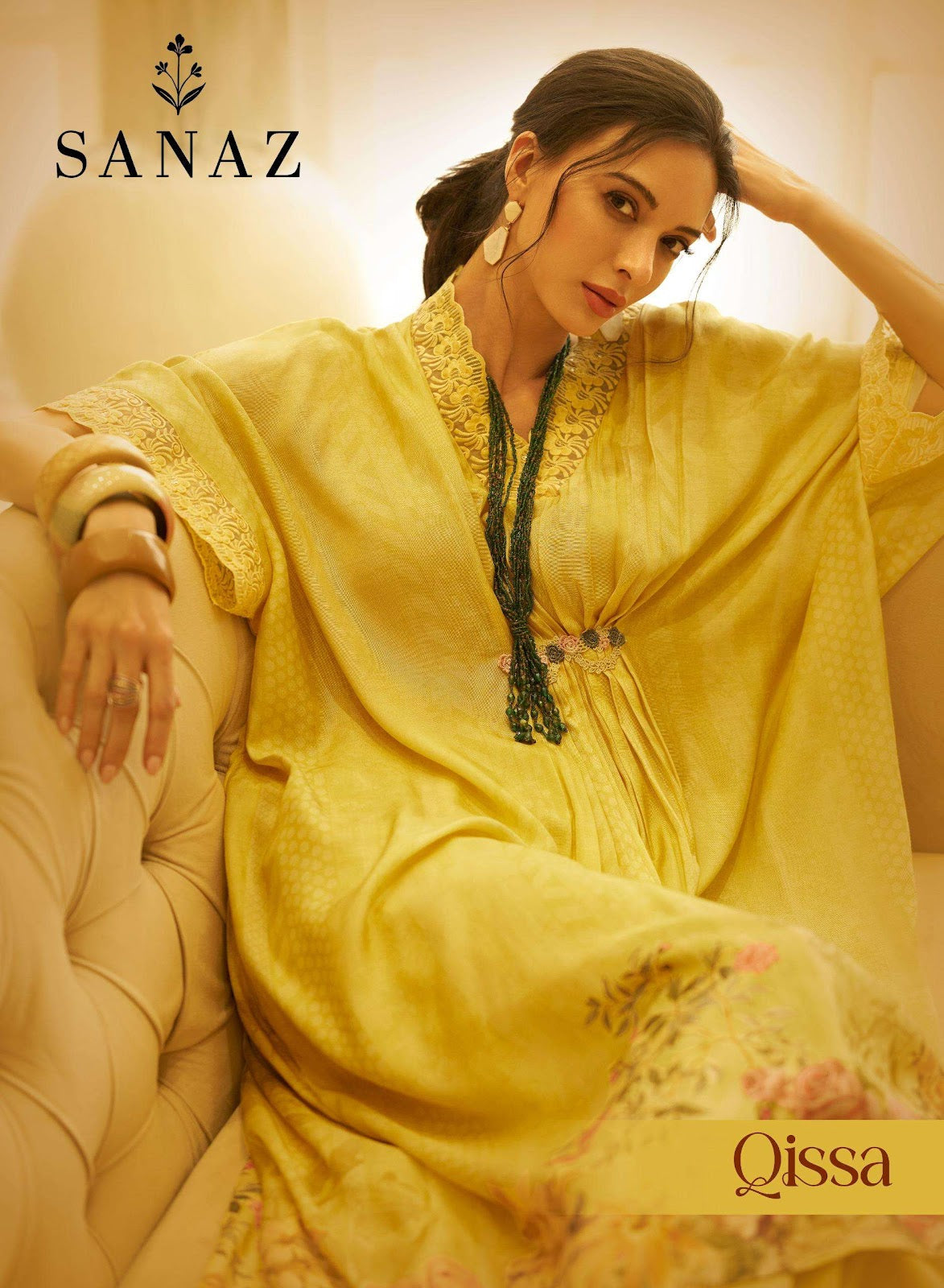Qissa Sanaz Viscose Muslin Pakistani Salwar Suits Wholesaler Ahmedabad