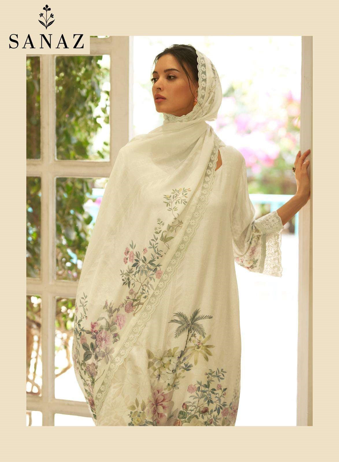 Qissa Sanaz Viscose Muslin Pakistani Salwar Suits Wholesaler Ahmedabad
