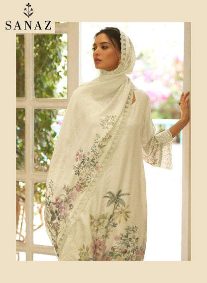 Qissa Sanaz Viscose Muslin Pakistani Salwar Suits Wholesaler Ahmedabad