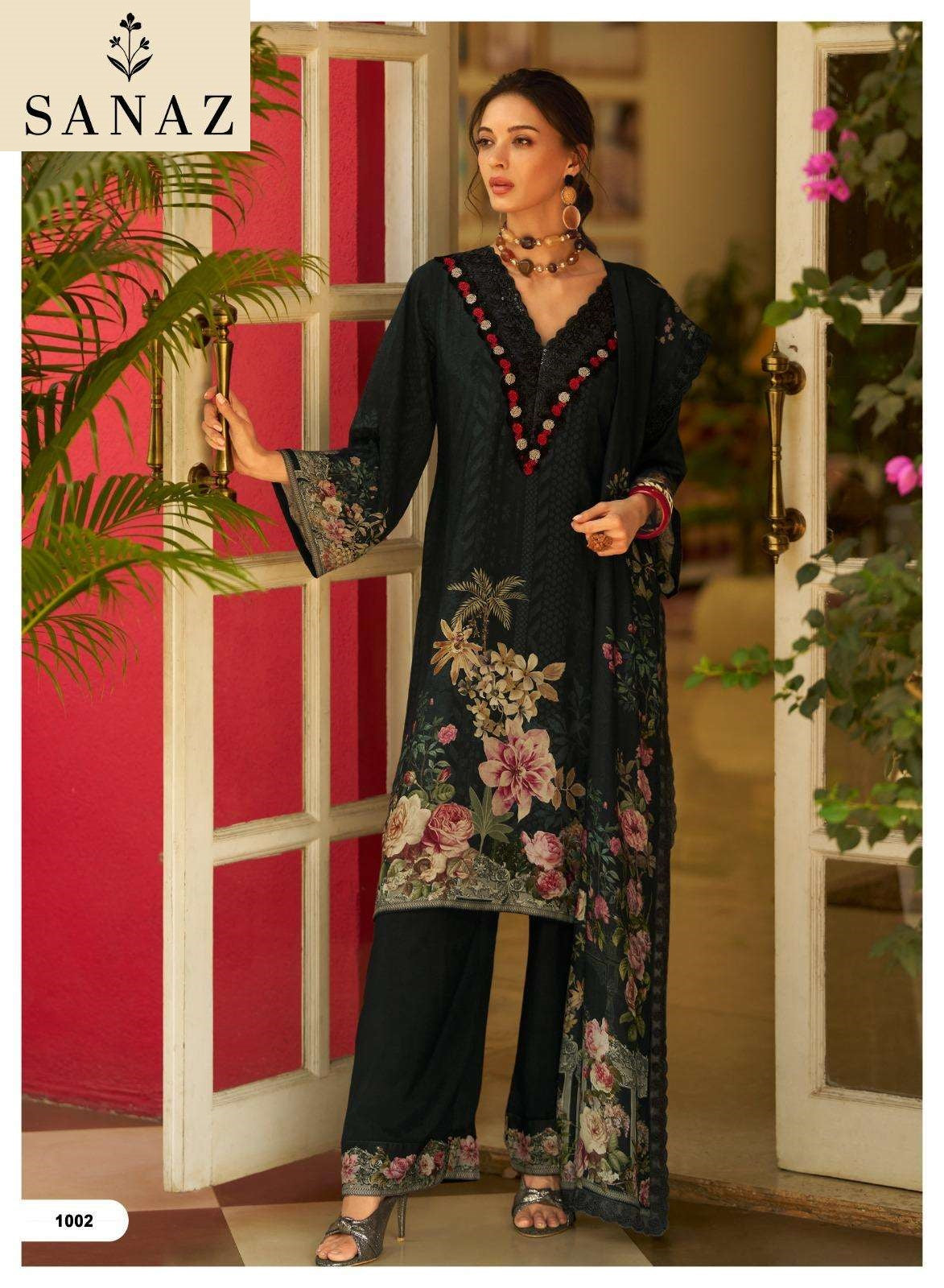 Qissa Sanaz Viscose Muslin Pakistani Salwar Suits Wholesaler Ahmedabad
