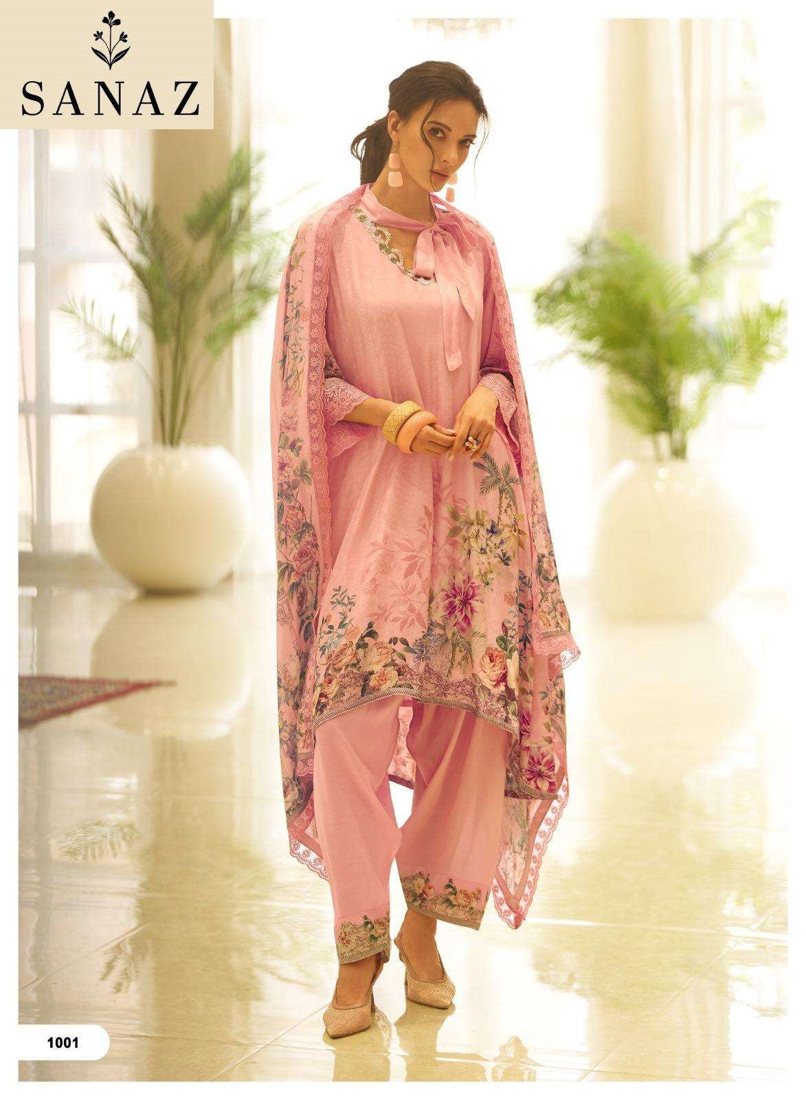 Qissa Sanaz Viscose Muslin Pakistani Salwar Suits Wholesaler Ahmedabad