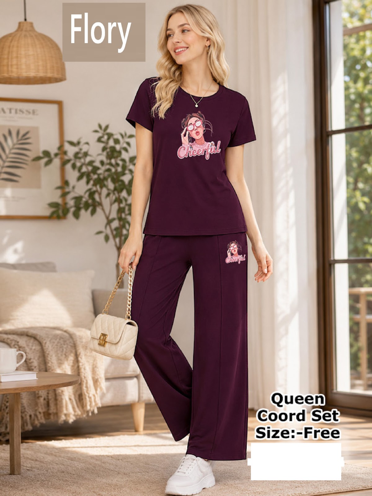 Queen 2508 Flory Imported Co Ord Set Exporter Gujarat