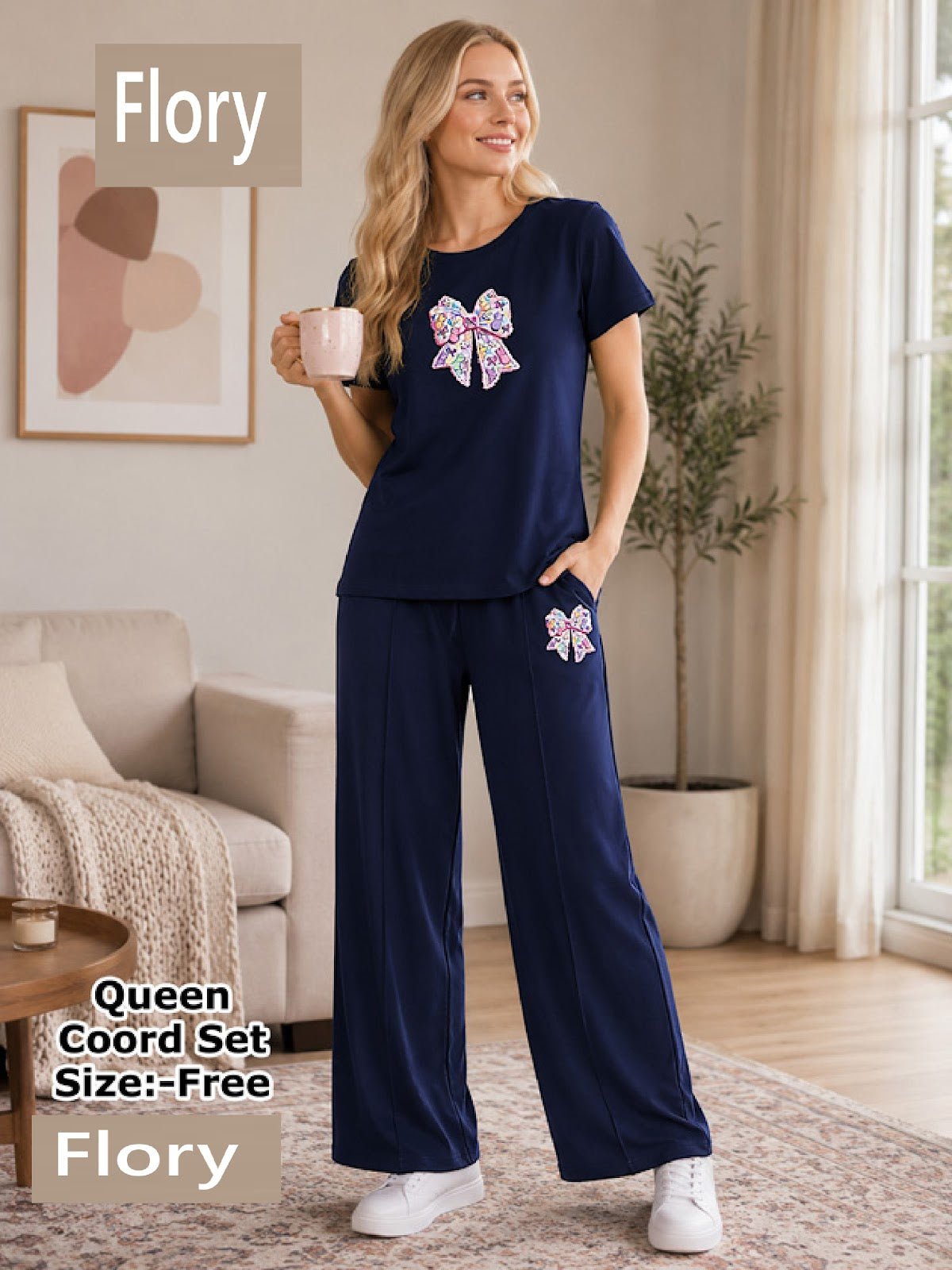 Queen 2508 Flory Imported Co Ord Set Exporter Gujarat