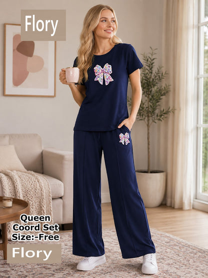 Queen 2508 Flory Imported Co Ord Set Exporter Gujarat