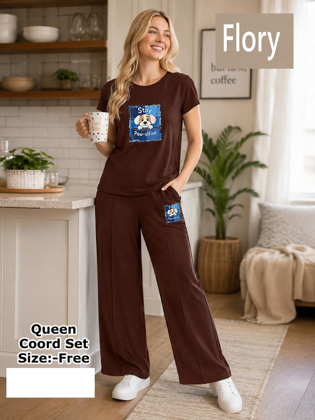 Queen 2508 Flory Imported Co Ord Set Exporter Gujarat