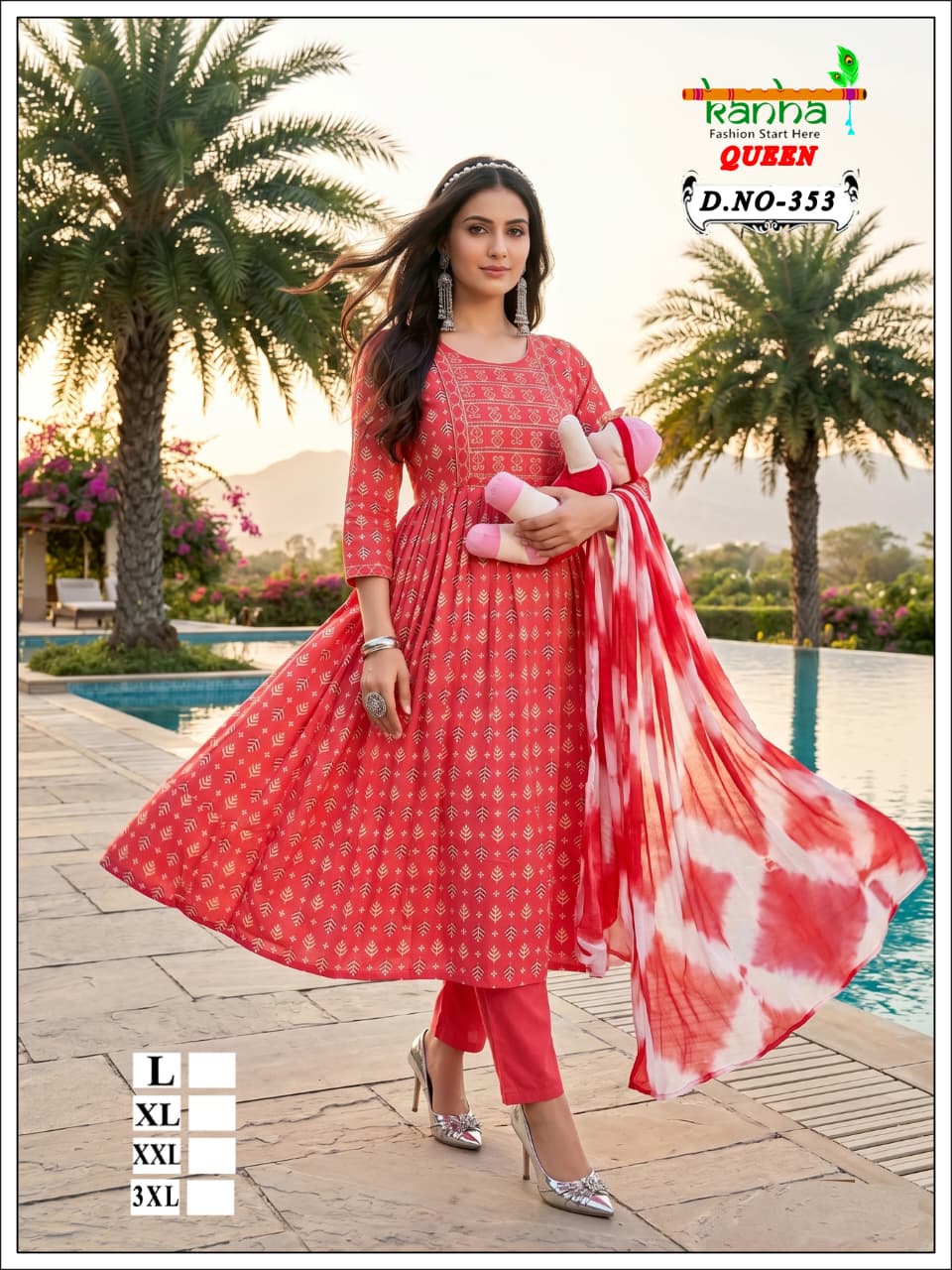 Queen 2706 Kanha Liva Reyon Feeding Readymade Suit Manufacturer India