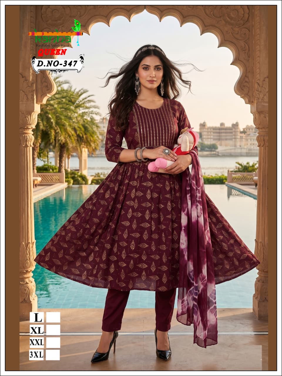 Queen 2706 Kanha Liva Reyon Feeding Readymade Suit Manufacturer India