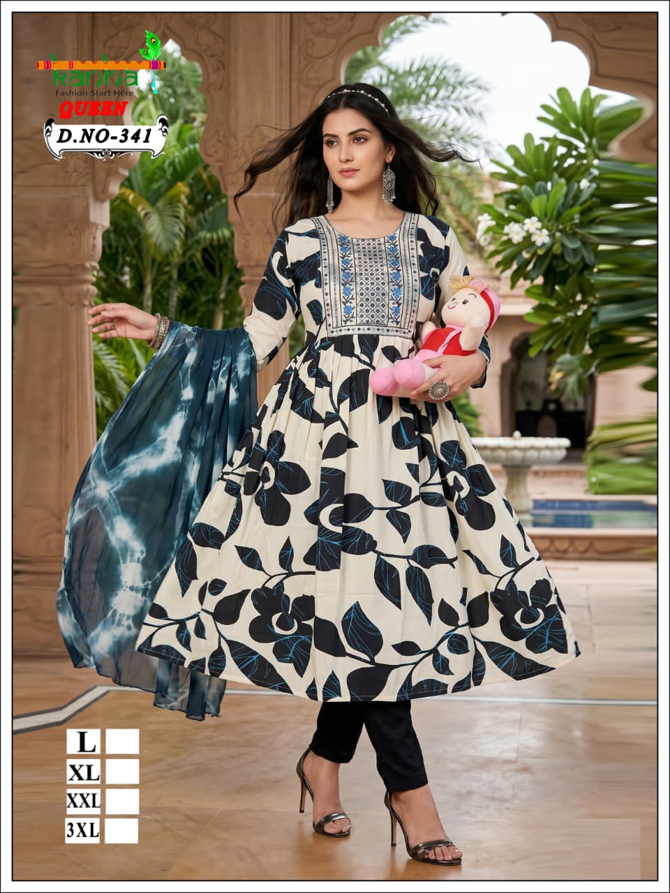 Queen 2706 Kanha Liva Reyon Feeding Readymade Suit Manufacturer India