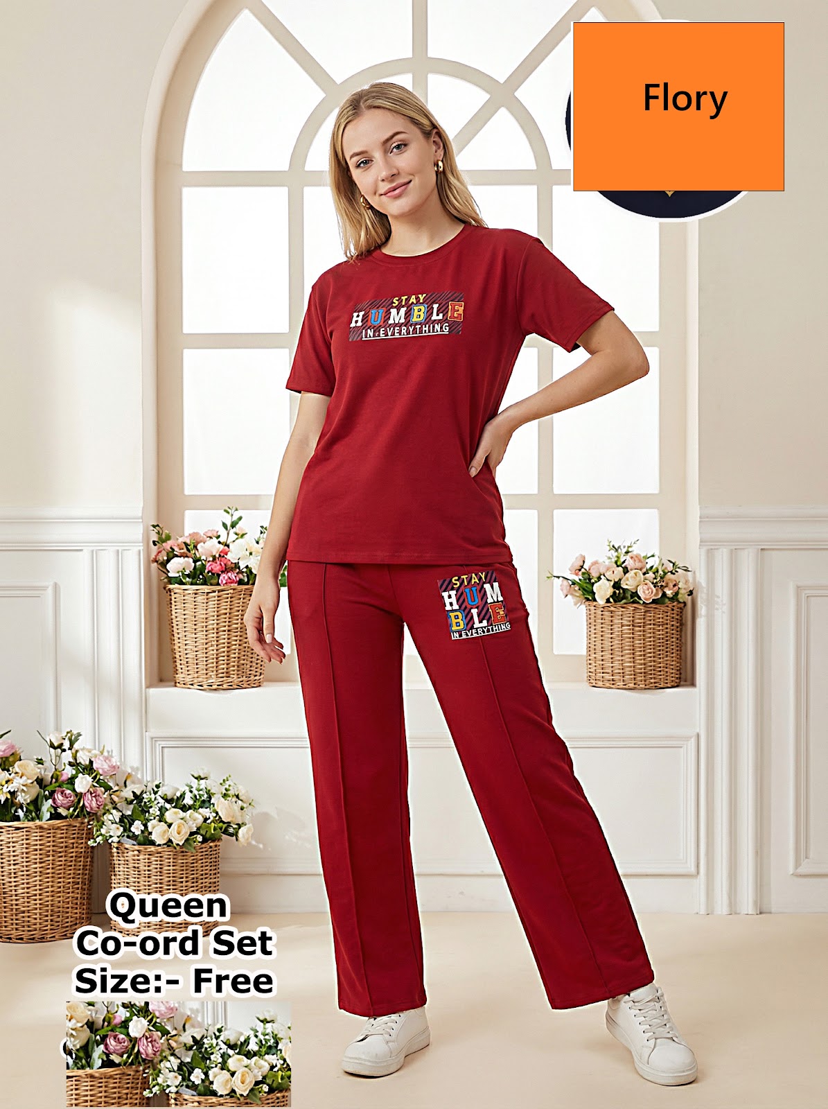 Queen Flory Imported Co Ord Set Exporter Ahmedabad