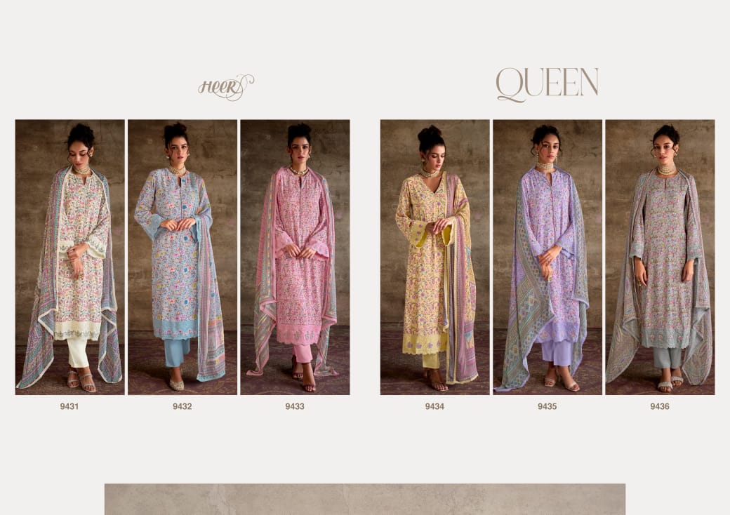 Queen Heer Pashmina Suits Manufacturer Gujarat