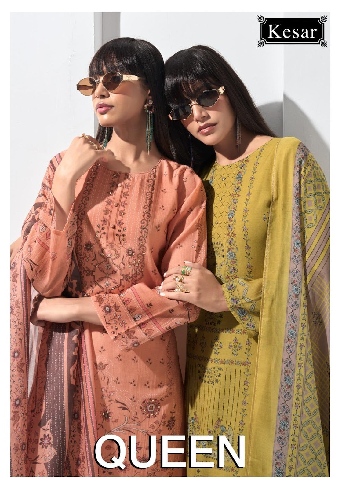Queen Kesar Mal Karachi Salwar Suits Exporter India