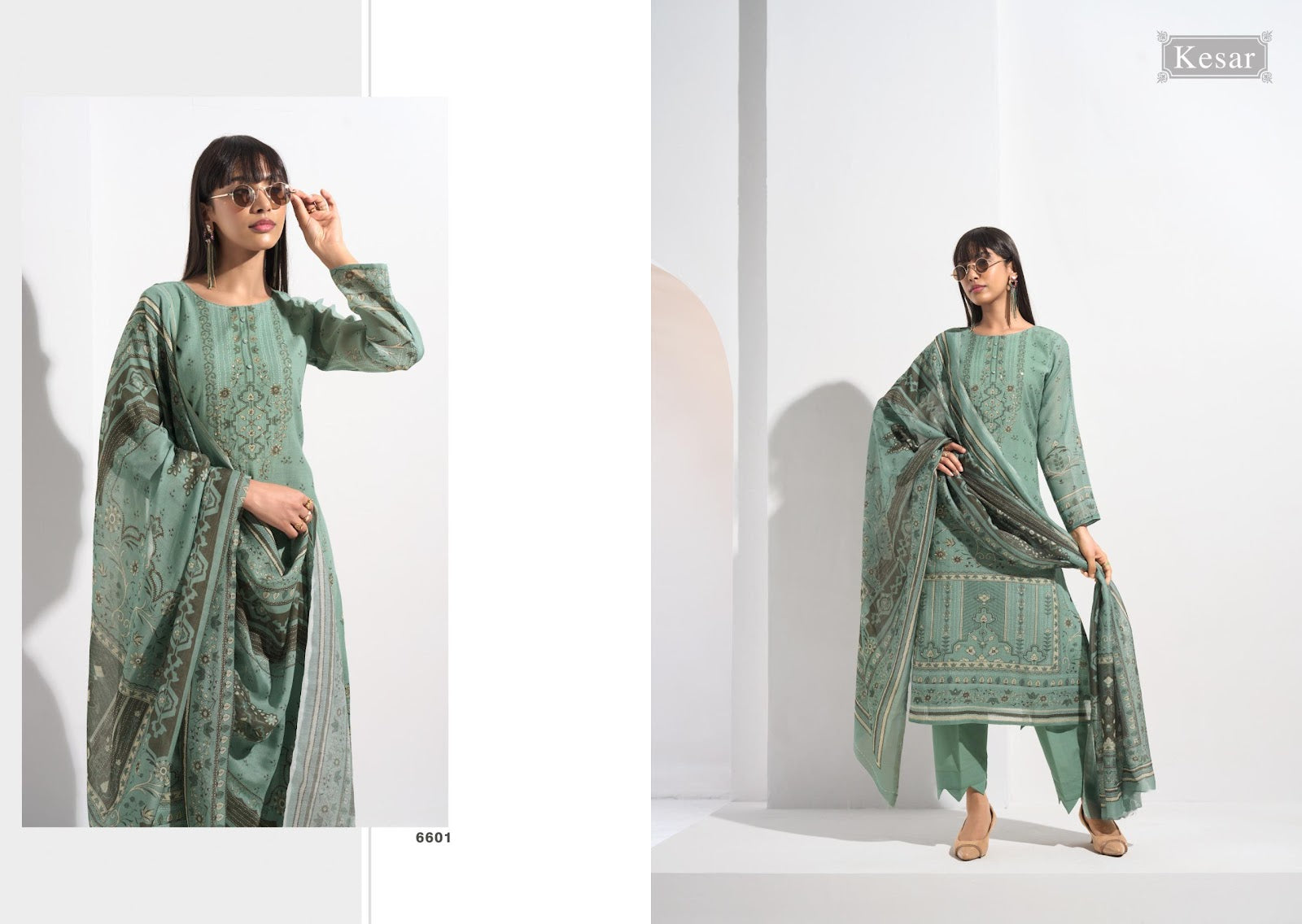 Queen Kesar Mal Karachi Salwar Suits Exporter India