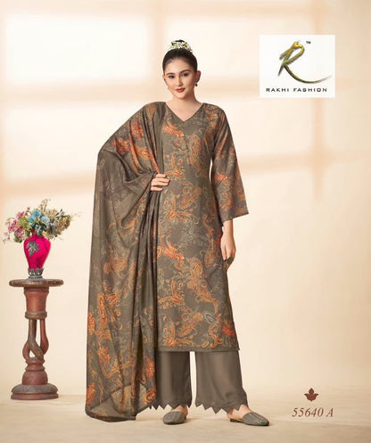 Queen Of Paisely Rakhi Fashion Pure Viscose Pant Style Suits Manufacturer