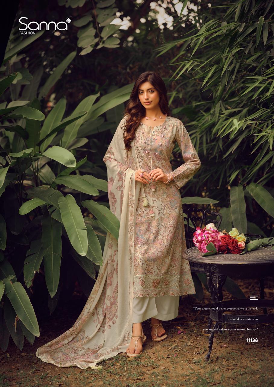 Queen Pink Sanna Fashion Jam Cotton Pant Style Suits Wholesaler Gujarat