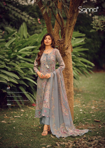 Queen Pink Sanna Fashion Jam Cotton Pant Style Suits Wholesaler Gujarat