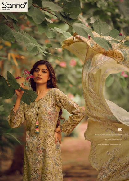 Queen Pink Sanna Fashion Jam Cotton Pant Style Suits Wholesaler Gujarat