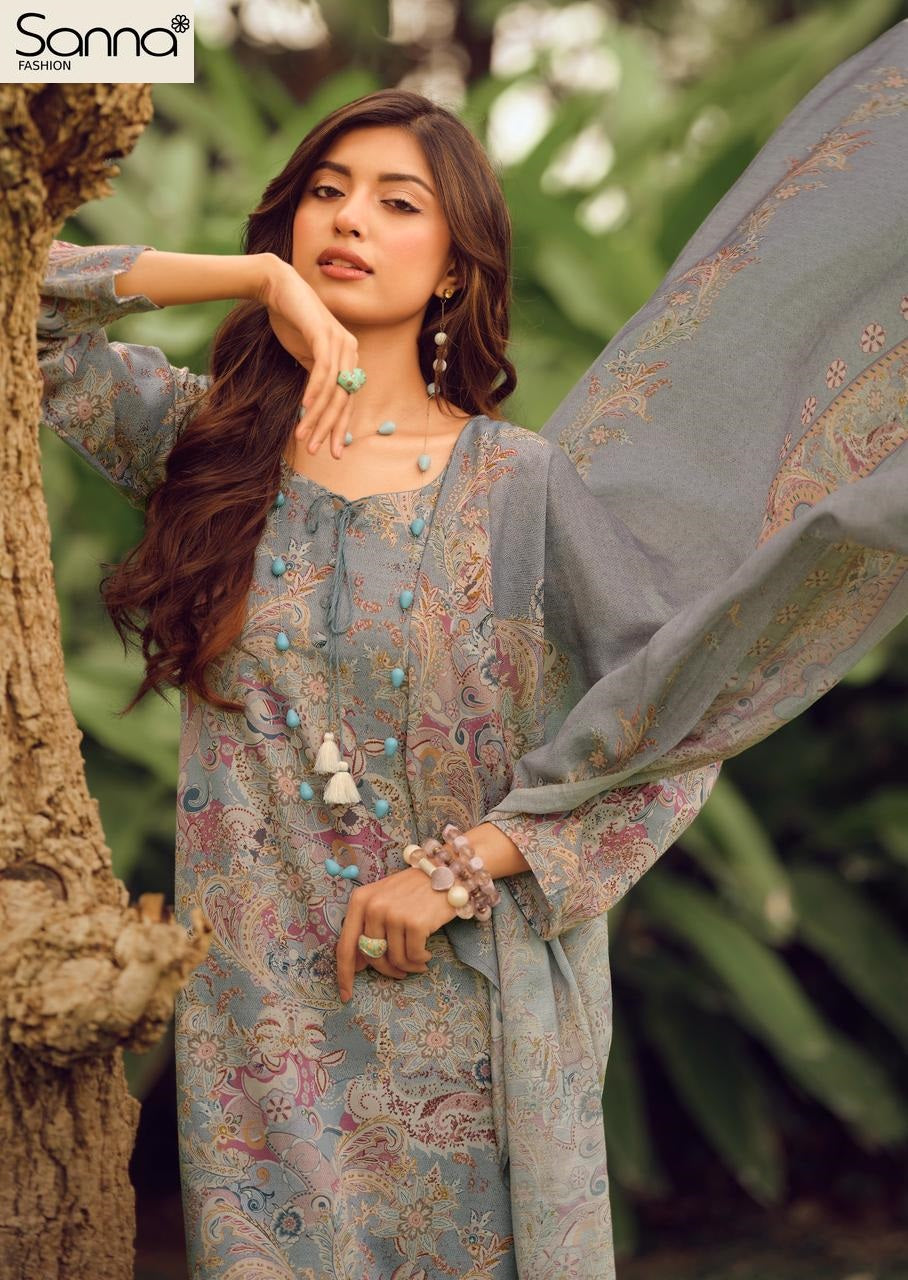 Queen Pink Sanna Fashion Jam Cotton Pant Style Suits Wholesaler Gujarat