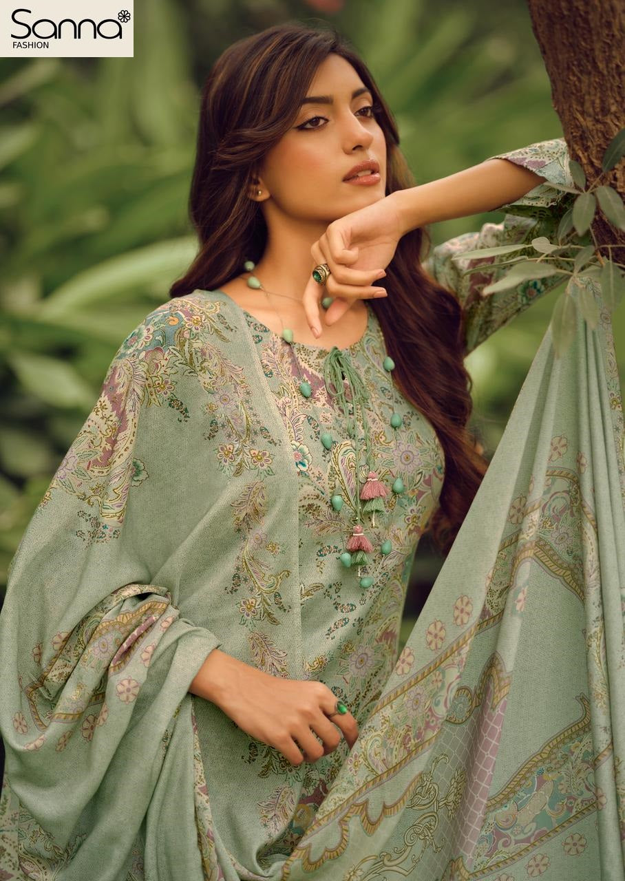 Queen Pink Sanna Fashion Jam Cotton Pant Style Suits Wholesaler Gujarat