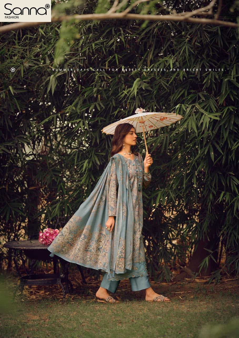 Queen Pink Sanna Fashion Jam Cotton Pant Style Suits Wholesaler Gujarat