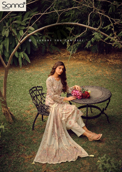 Queen Pink Sanna Fashion Jam Cotton Pant Style Suits Wholesaler Gujarat
