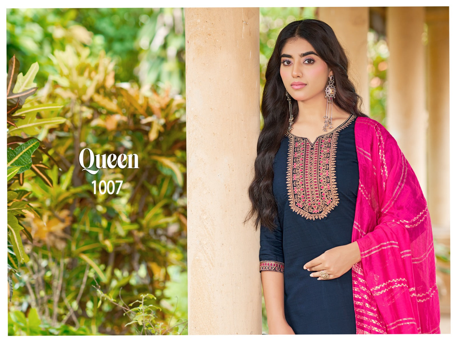 Queen Plus Size Banwery Vertican Readymade Patiyala Suits Supplier Ahmedabad